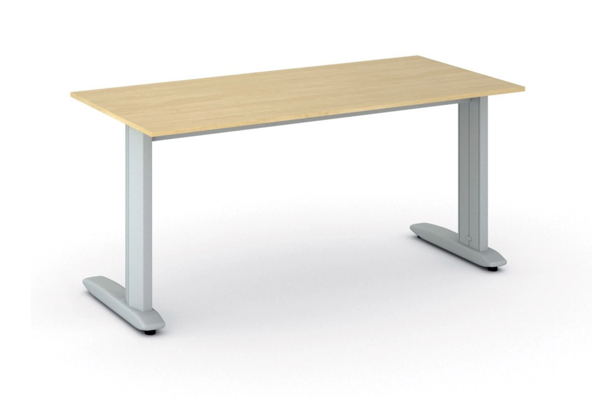 Kancelářský psací stůl PRIMO FLEXIBLE, 160x80 cm, bříza